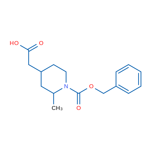 2-{1-[(benzyloxy)carbonyl]-2-methylpiperidin-4-yl}acetic acid 1g