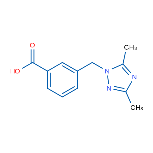 3-((3,5-Dimethyl-1H-1,2,4-triazol-1-yl)methyl)benzoic acid 1g