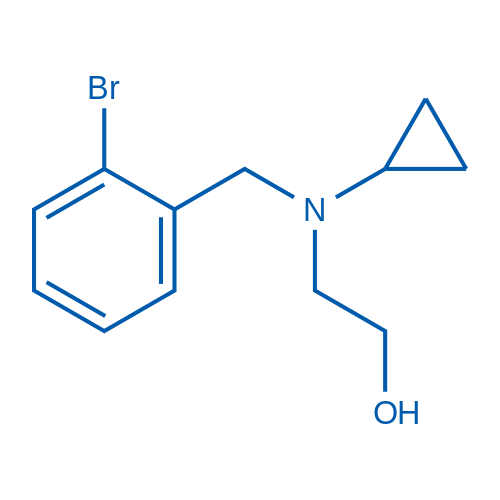 2-((2-Bromobenzyl)(cyclopropyl)amino)ethanol 1g