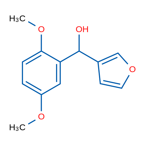 (2,5-Dimethoxyphenyl)(furan-3-yl)methanol 1g