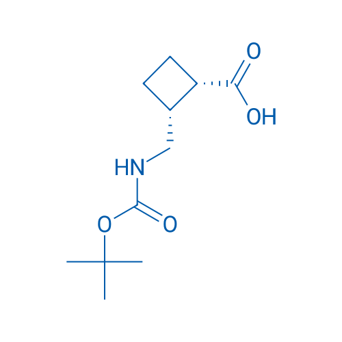 (1S,2R)-2-(((tert-Butoxycarbonyl)amino)methyl)cyclobutane-1-carboxylic acid 1g
