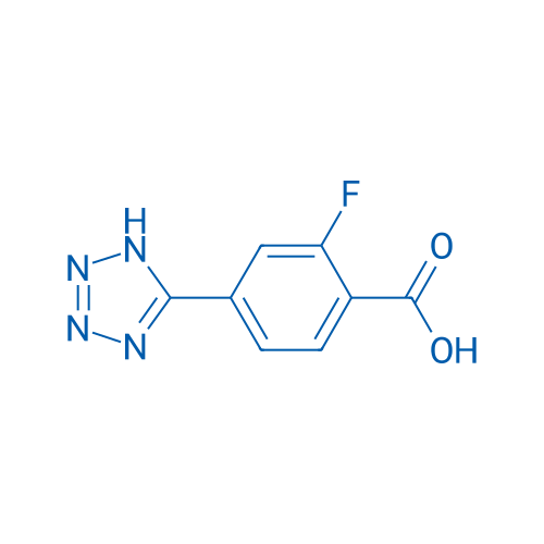 2-Fluoro-4-(1H-tetrazol-5-yl)benzoic acid 1g