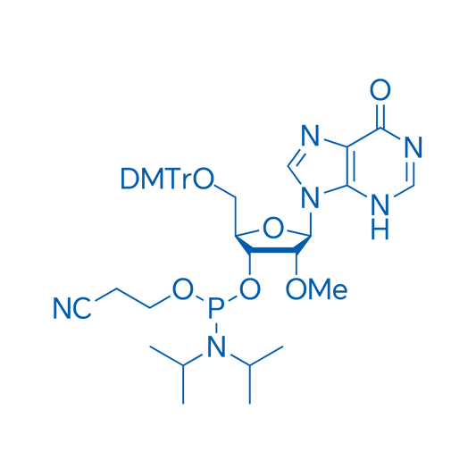 2'-O-Methyl-5'-O-dmt-inosine-3'-CE-phosphoramidite 250mg