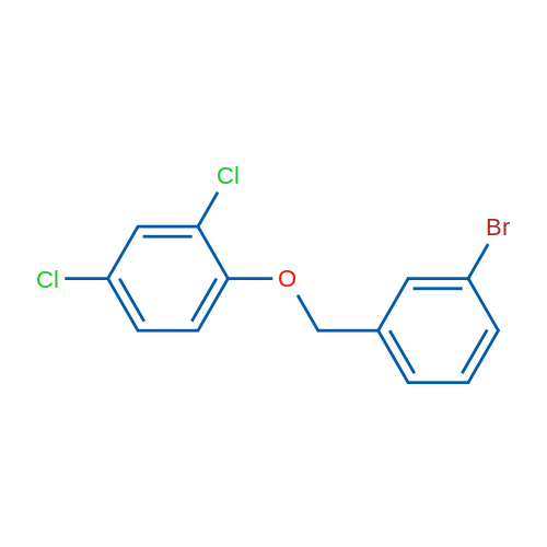 1-((3-Bromobenzyl)oxy)-2,4-dichlorobenzene 1g