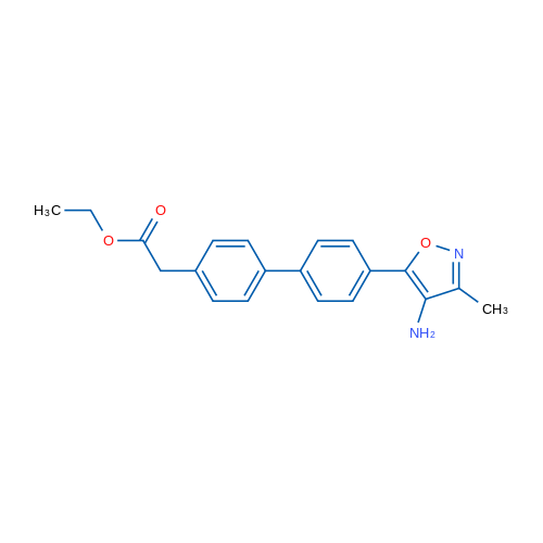 Ethyl 2-(4'-(4-amino-3-methylisoxazol-5-yl)-[1,1'-biphenyl]-4-yl)acetate 5g
