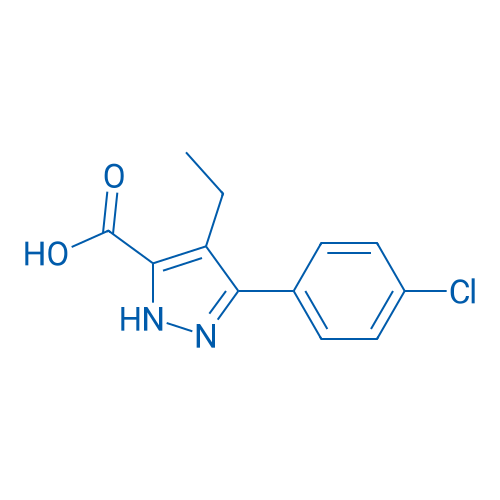 3-(4-Chlorophenyl)-4-ethyl-1H-pyrazole-5-carboxylic acid 1g