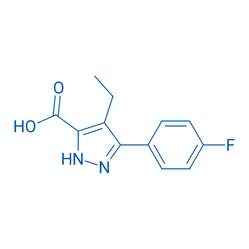4-Ethyl-3-(4-fluorophenyl)-1H-pyrazole-5-carboxylic acid 1g