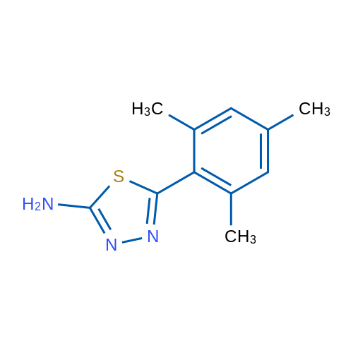 5-Mesityl-1,3,4-thiadiazol-2-amine 5g