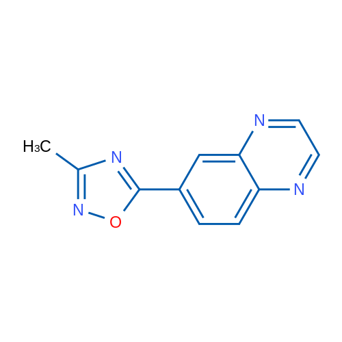 6-(3-methyl-1,2,4-oxadiazol-5-yl)quinoxaline 5g