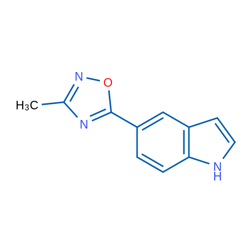 5-(3-methyl-1,2,4-oxadiazol-5-yl)-1H-indole 5g