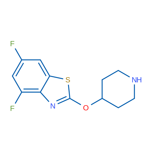 4,6-difluoro-2-(piperidin-4-yloxy)-1,3-benzothiazole 10g