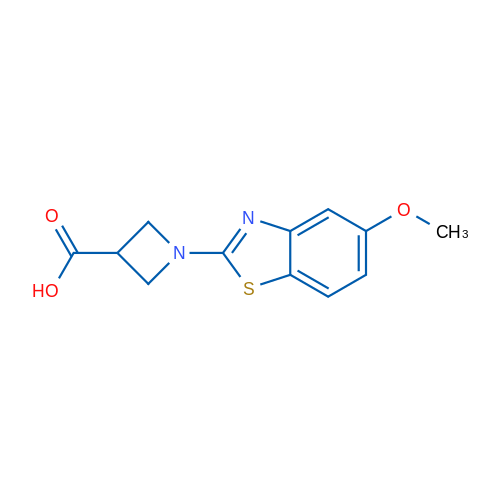1-(5-methoxy-1,3-benzothiazol-2-yl)azetidine-3-carboxylic acid 5g