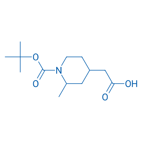 2-(1-(tert-Butoxycarbonyl)-2-methylpiperidin-4-yl)acetic acid 5g