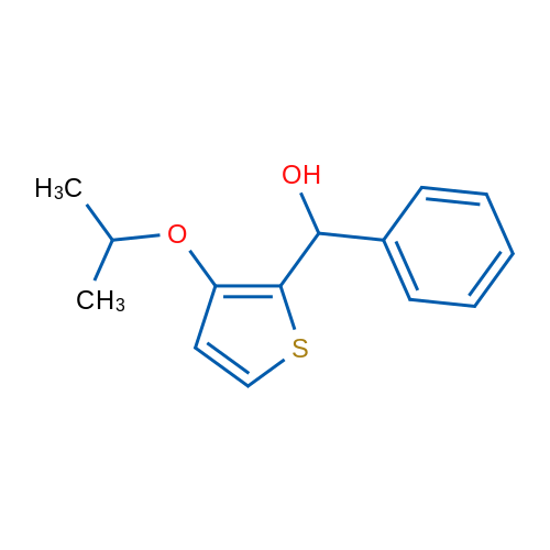 (3-Isopropoxythiophen-2-yl)(phenyl)methanol 1g