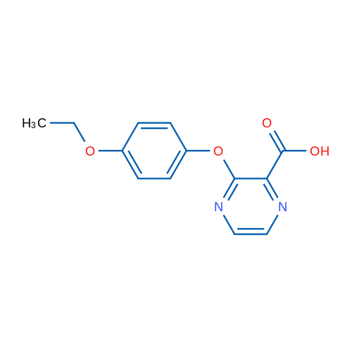 3-(4-Ethoxyphenoxy)pyrazine-2-carboxylic acid 5g