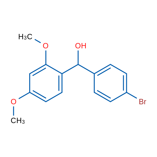 (4-Bromophenyl)(2,4-dimethoxyphenyl)methanol 1g