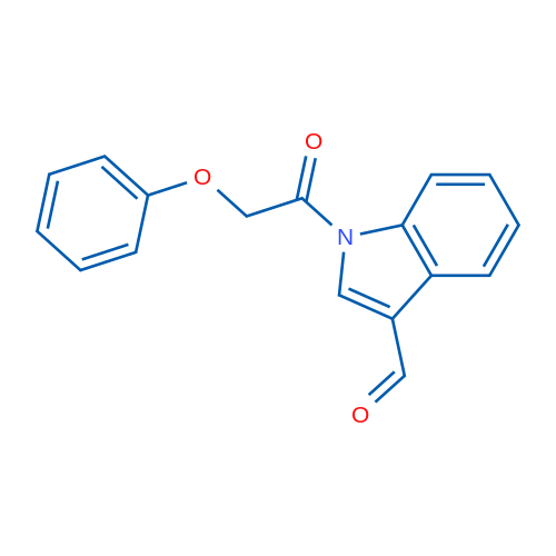 1-(2-Phenoxyacetyl)-1H-indole-3-carbaldehyde 1g