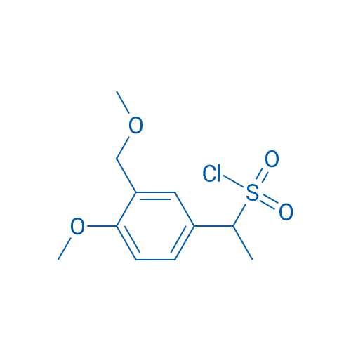 1-[4-Methoxy-3-(methoxymethyl)phenyl]ethane-1-sulfonyl chloride 1g