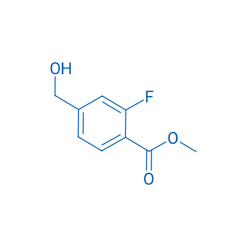 Methyl 2-fluoro-4-(hydroxymethyl)benzoate 250mg