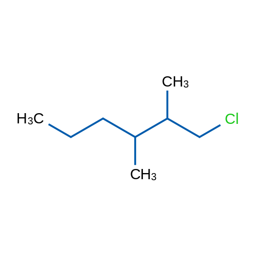1-Chloro-2,3-dimethylhexane 1g