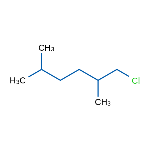 1-Chloro-2,5-dimethylhexane 1g
