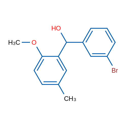 (3-Bromophenyl)(2-methoxy-5-methylphenyl)methanol 1g