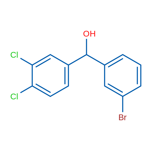 (3-Bromophenyl)(3,4-dichlorophenyl)methanol 1g