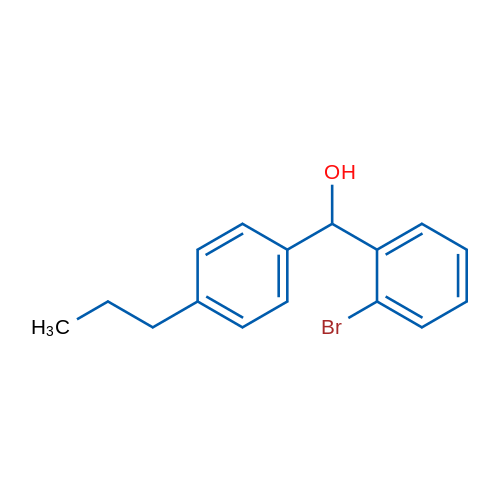 (2-Bromophenyl)(4-propylphenyl)methanol 1g
