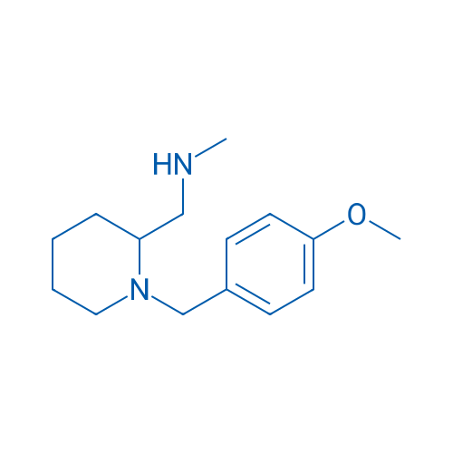 1-(1-(4-Methoxybenzyl)piperidin-2-yl)-N-methylmethanamine 100mg