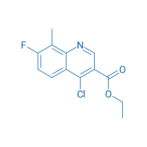 3-QUinolinecarboxylic acid, 4-chloro-7-fluoro-8-methyl-, ethyl ester 5g