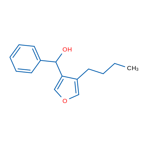 (4-Butylfuran-3-yl)(phenyl)methanol 1g