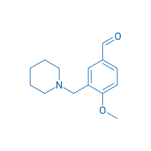 4-Methoxy-3-(piperidin-1-ylmethyl)benzaldehyde 1g