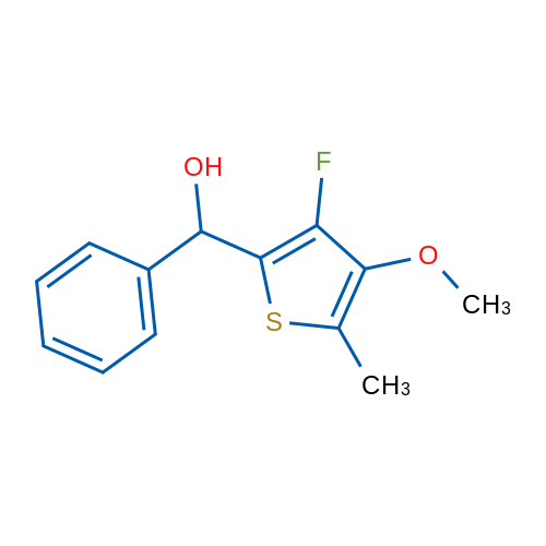 (3-Fluoro-4-methoxy-5-methylthiophen-2-yl)(phenyl)methanol 1g