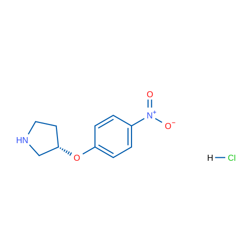 (S)-3-(4-Nitrophenoxy)pyrrolidine hydrochloride 5g