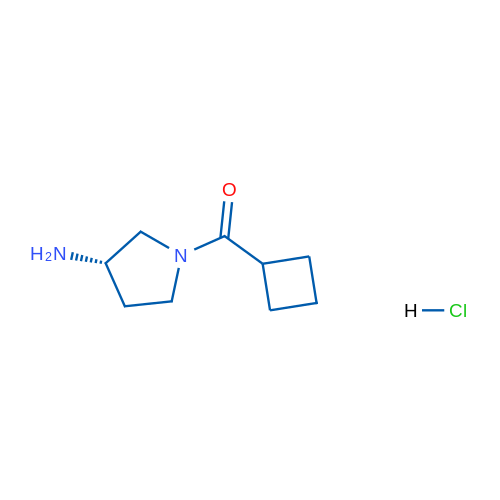 (S)-(3-Aminopyrrolidin-1-yl)(cyclobutyl)methanone hydrochloride 1g