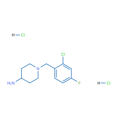 1-(2-Chloro-4-fluorobenzyl)piperidin-4-amine dihydrochloride 1g