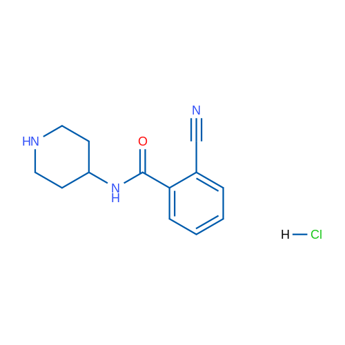 2-Cyano-N-(piperidin-4-yl)benzamide hydrochloride 1g