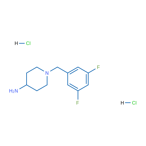 1-(3,5-Difluorobenzyl)piperidin-4-amine dihydrochloride 1g