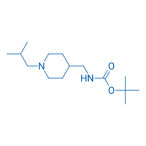 tert-Butyl ((1-isobutylpiperidin-4-yl)methyl)carbamate 1g