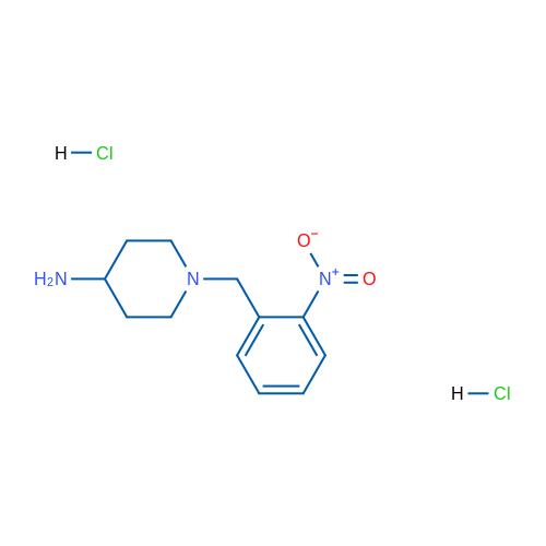 1-(2-Nitrobenzyl)piperidin-4-amine dihydrochloride 1g