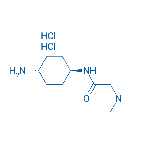N-(trans-4-aminocyclohexyl)-2-(dimethylamino)acetamide dihydrochloride 1g