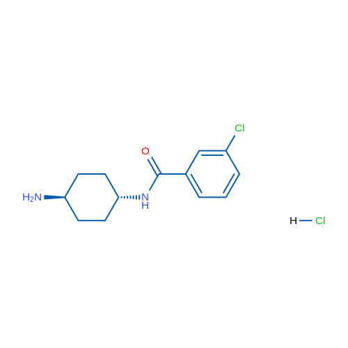N-(trans-4-Aminocyclohexyl)-3-chlorobenzamide hydrochloride 1g