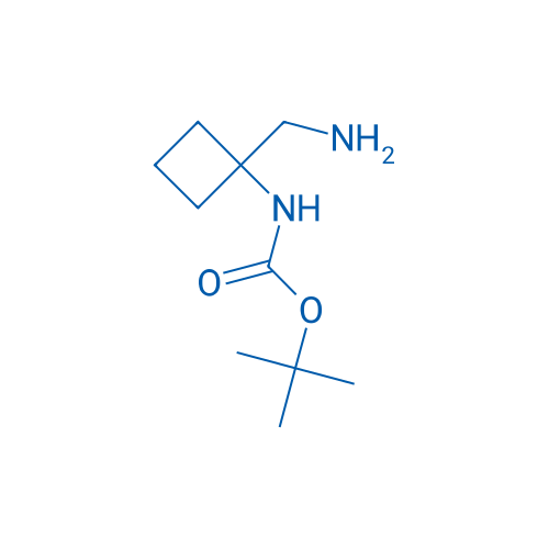 tert-Butyl (1-(aminomethyl)cyclobutyl)carbamate 100mg