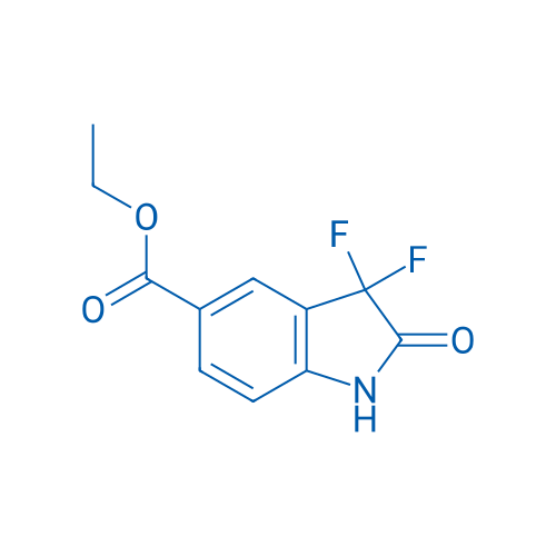 Ethyl 3,3-difluoro-2-oxoindoline-5-carboxylate 250mg