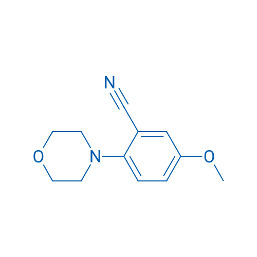 5-Methoxy-2-morpholinobenzonitrile 1g