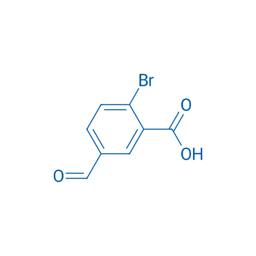 2-Bromo-5-formylbenzoic acid 1g