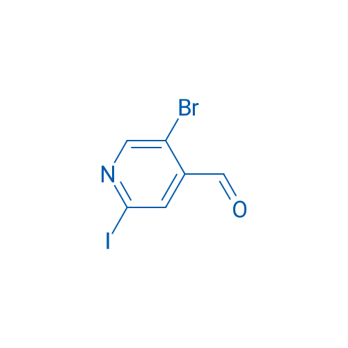 5-Bromo-2-iodoisonicotinaldehyde 100mg