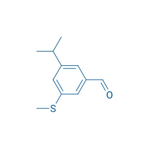 3-Isopropyl-5-(methylthio)benzaldehyde 5g