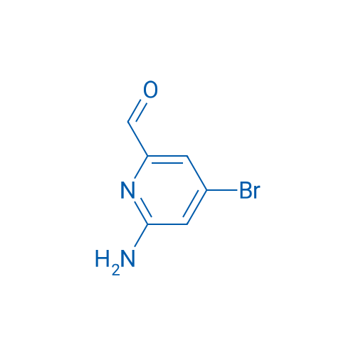 6-Amino-4-bromopicolinaldehyde 250mg