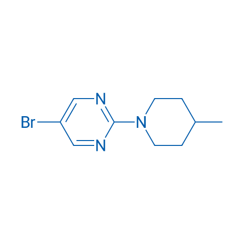 5-bromo-2-(4-methylpiperidin-1-yl)pyrimidine 250mg